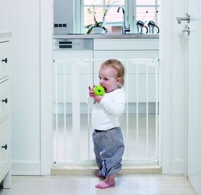 BabyDan Danamic 2/ext. 74-80 cm Sikkerhetsgrind, Hvit