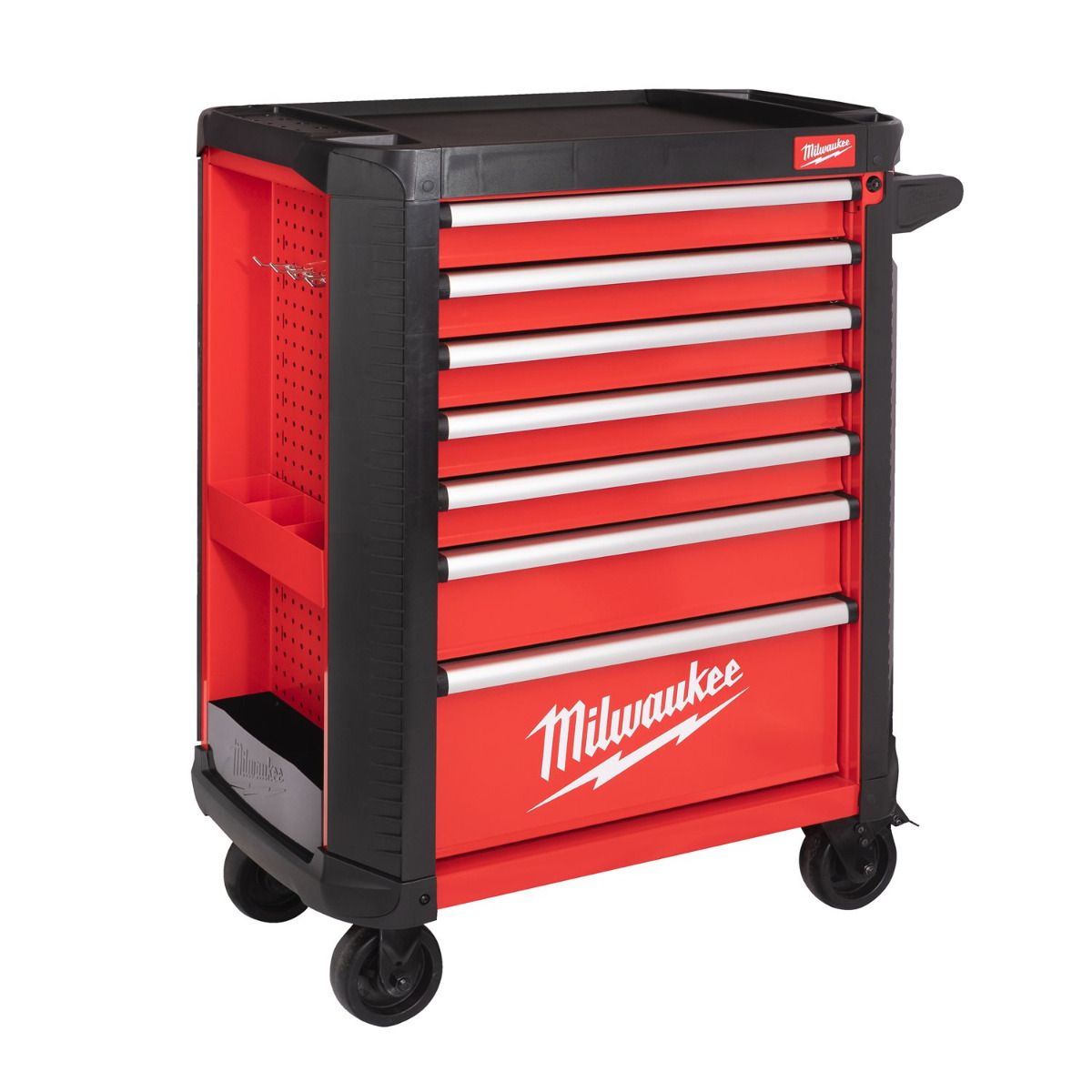 Milwaukee TOOLGUARD™ Gevulde stalen gereedschapswagen rood 78cm automotive 337-delig - 4932500753