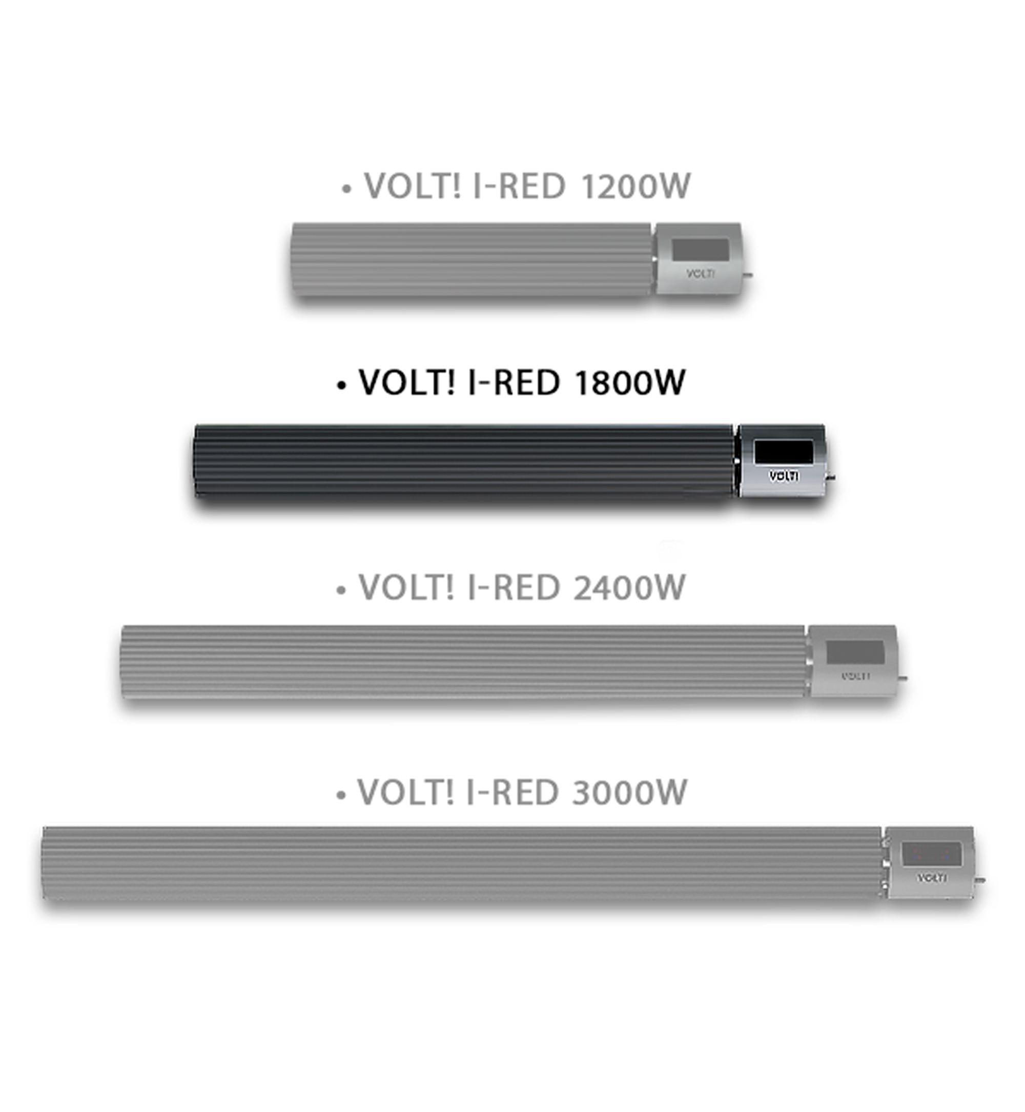 Fullcomfort VOLT! I-Red Infrarood Terrasverwarmer - 1800 Watt