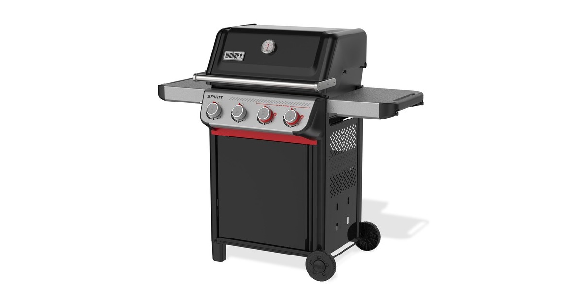 WeberSpirit E-425 gasbarbecue  (Zwart, 3 branders)