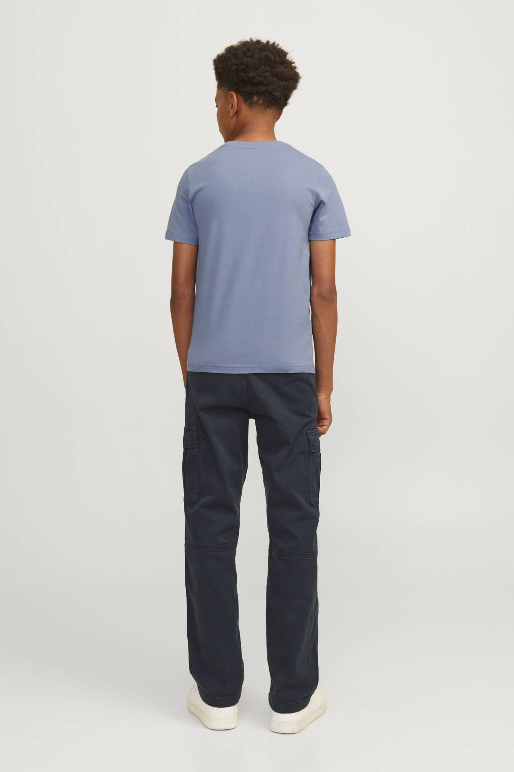 JACK & JONES T-shirt met printopdruk lichtblauw