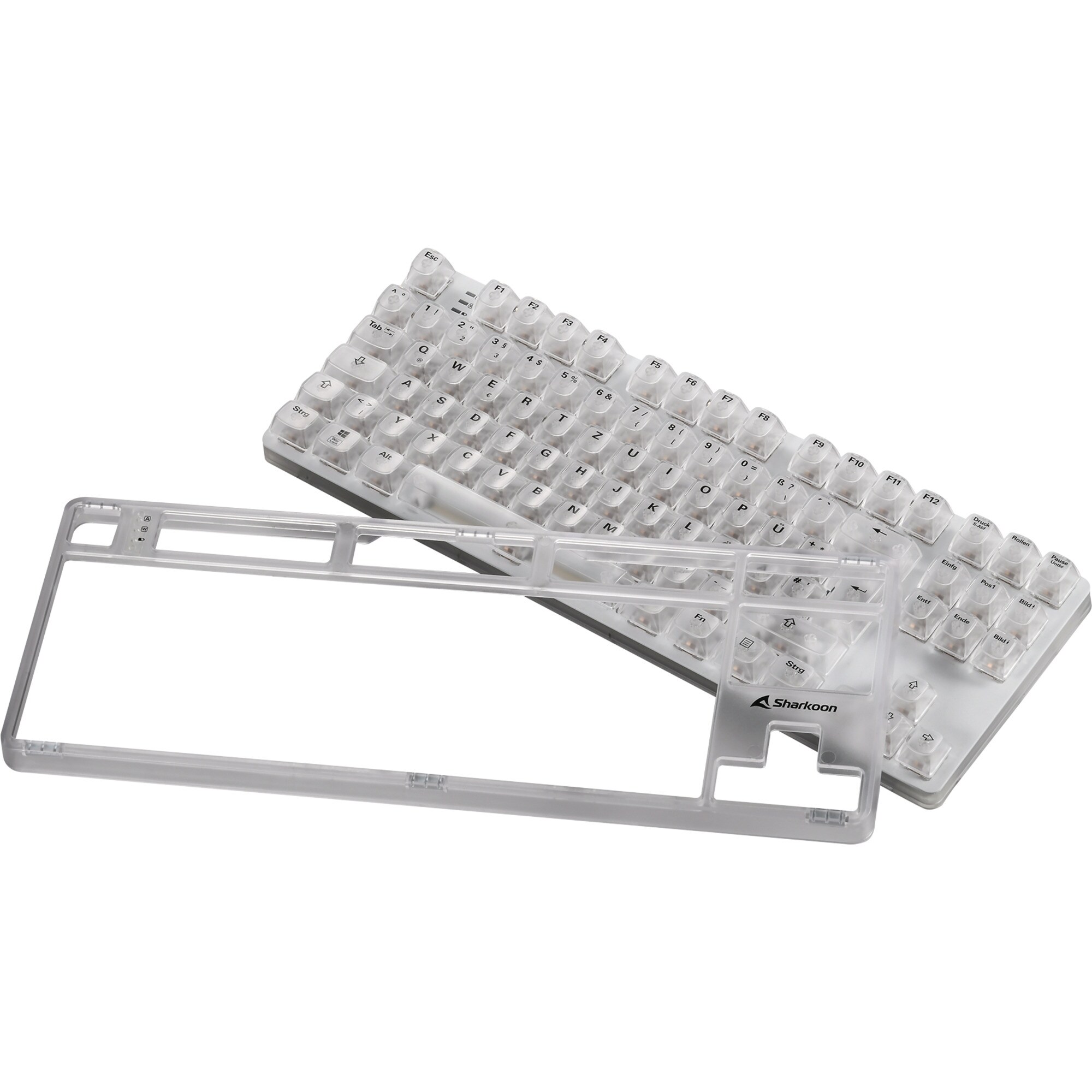 Sharkoon Gaming-Tastatur Crystal Shark