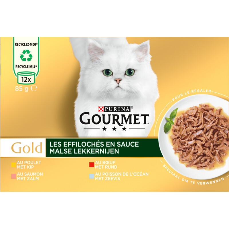 Gourmet Gold malse lekkernijen kip zalm rund