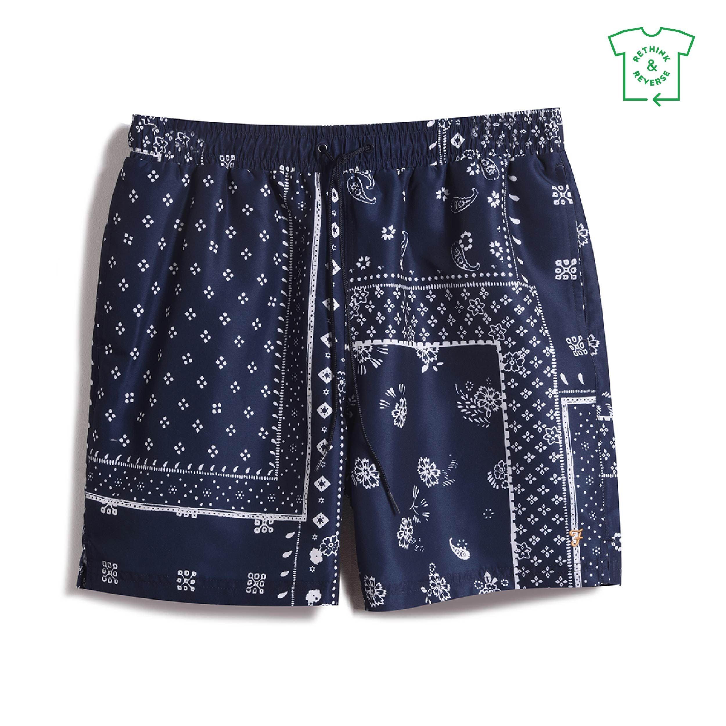 Farah Colbert Bandan Shorts