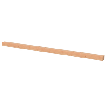 Tuinpaal vierkant Douglas hout geschaafd 8,5 x 8,5 x 240 cm