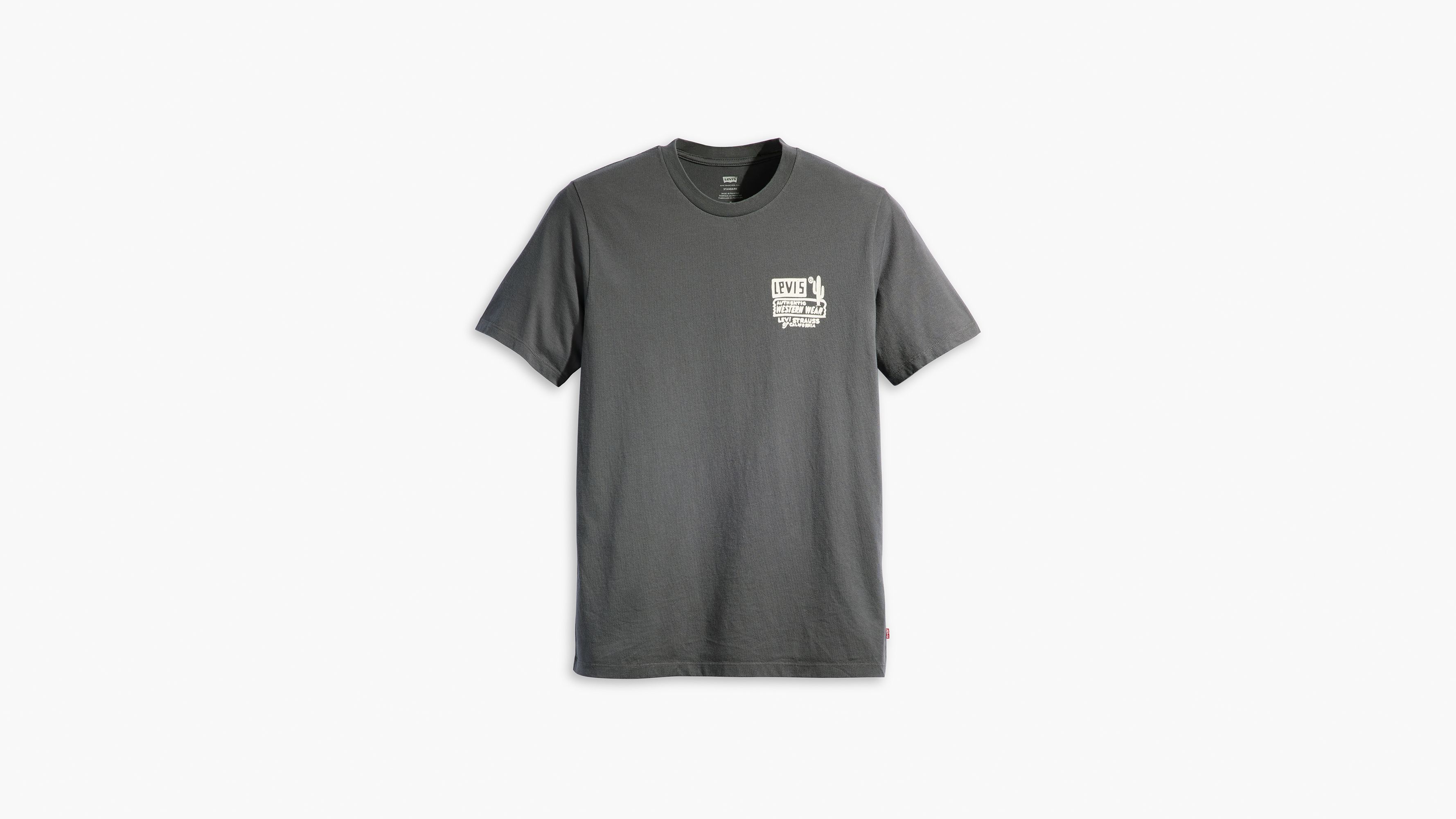 T-shirt graphique classique - Space Cowboy Andesite Ash - Noir