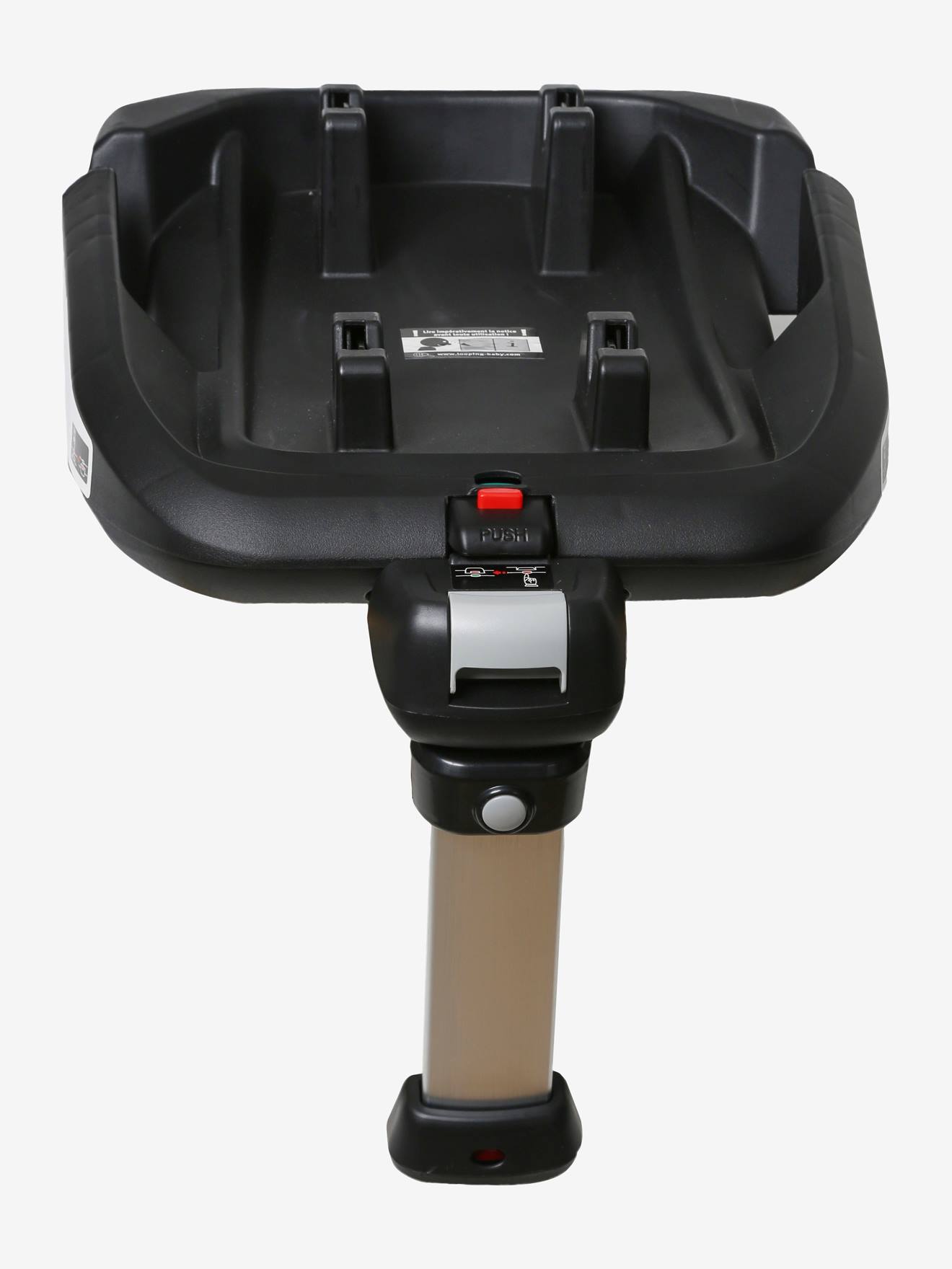 Base Isofix para alcofas Triocity+ e Bicity+ VERTBAUDET tamanho médio preta