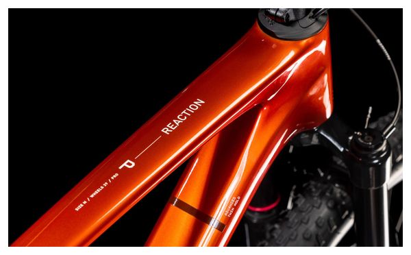 VTT Semi-Rigide Cube Reaction C:62 Pro Shimano Deore XT 12V 29'' Orange Electric 2025