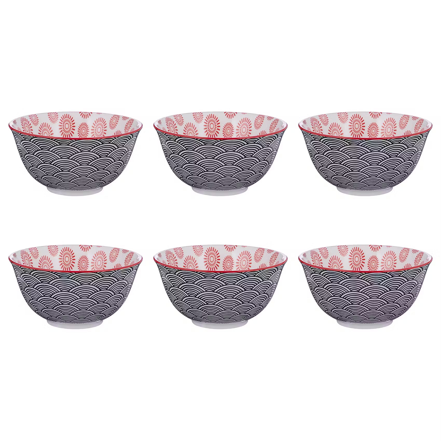 ORNAMENTS Schale 6er-Set