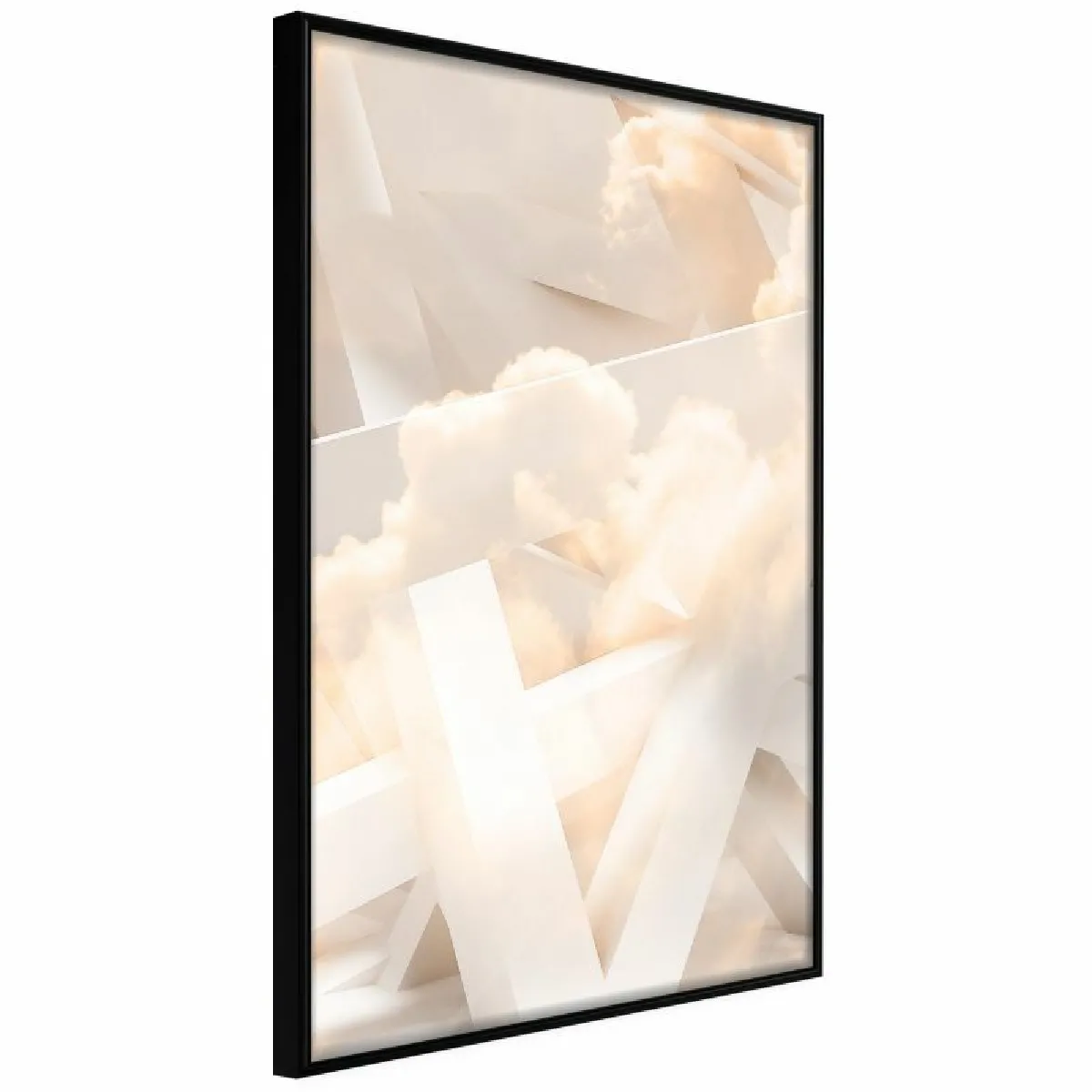 Paris Prix Affiche Cloud Nine 30 x 45 cm - Noir