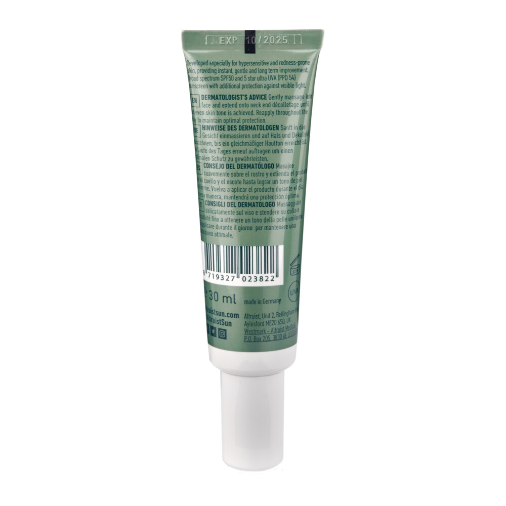 Altruist Zonnebrand Crème Anti-Roodheid en Pigment SPF 5030 ml