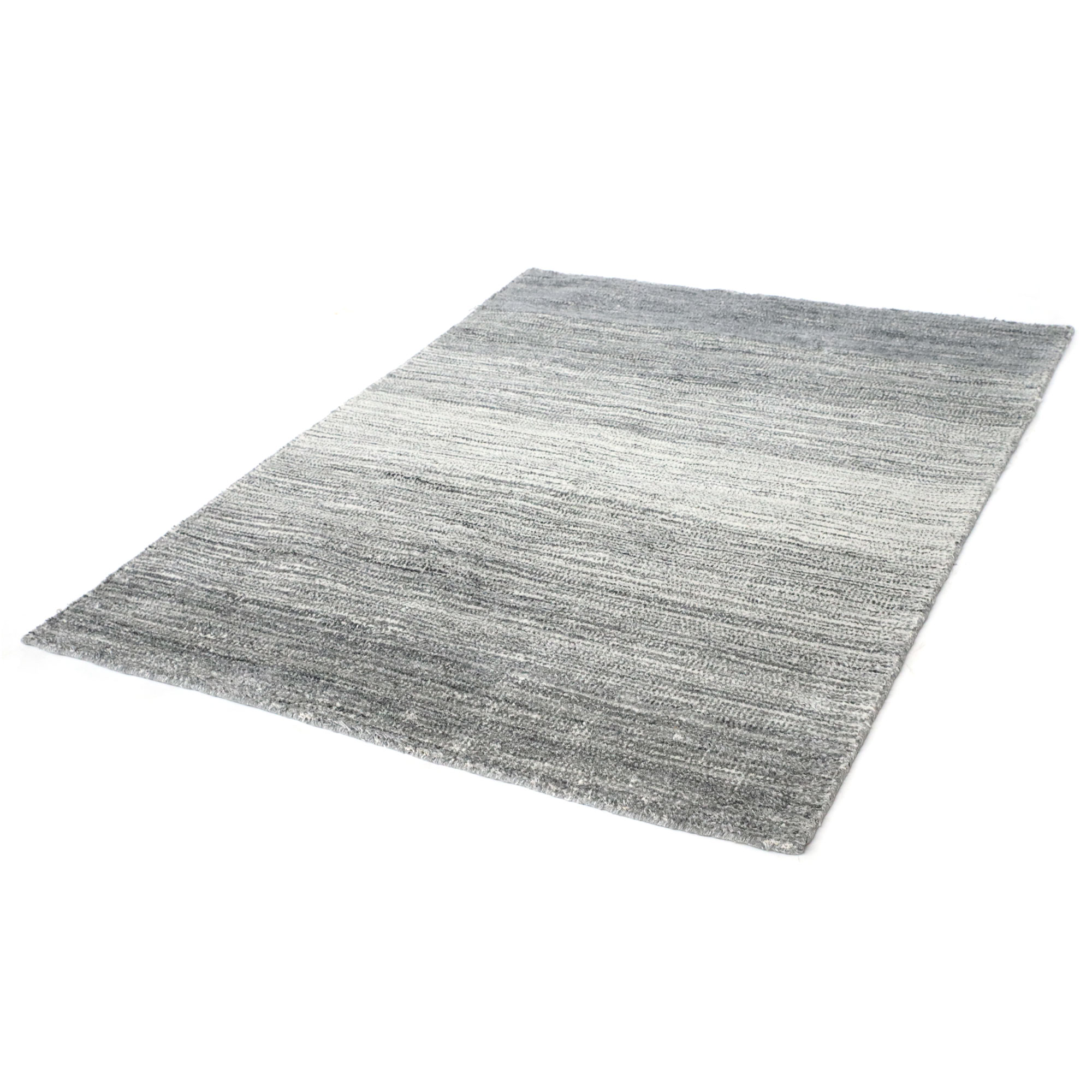 Teppich 'Chionia' grau-weiß, B 200 cm, L 140 cm von fischer's lagerhaus