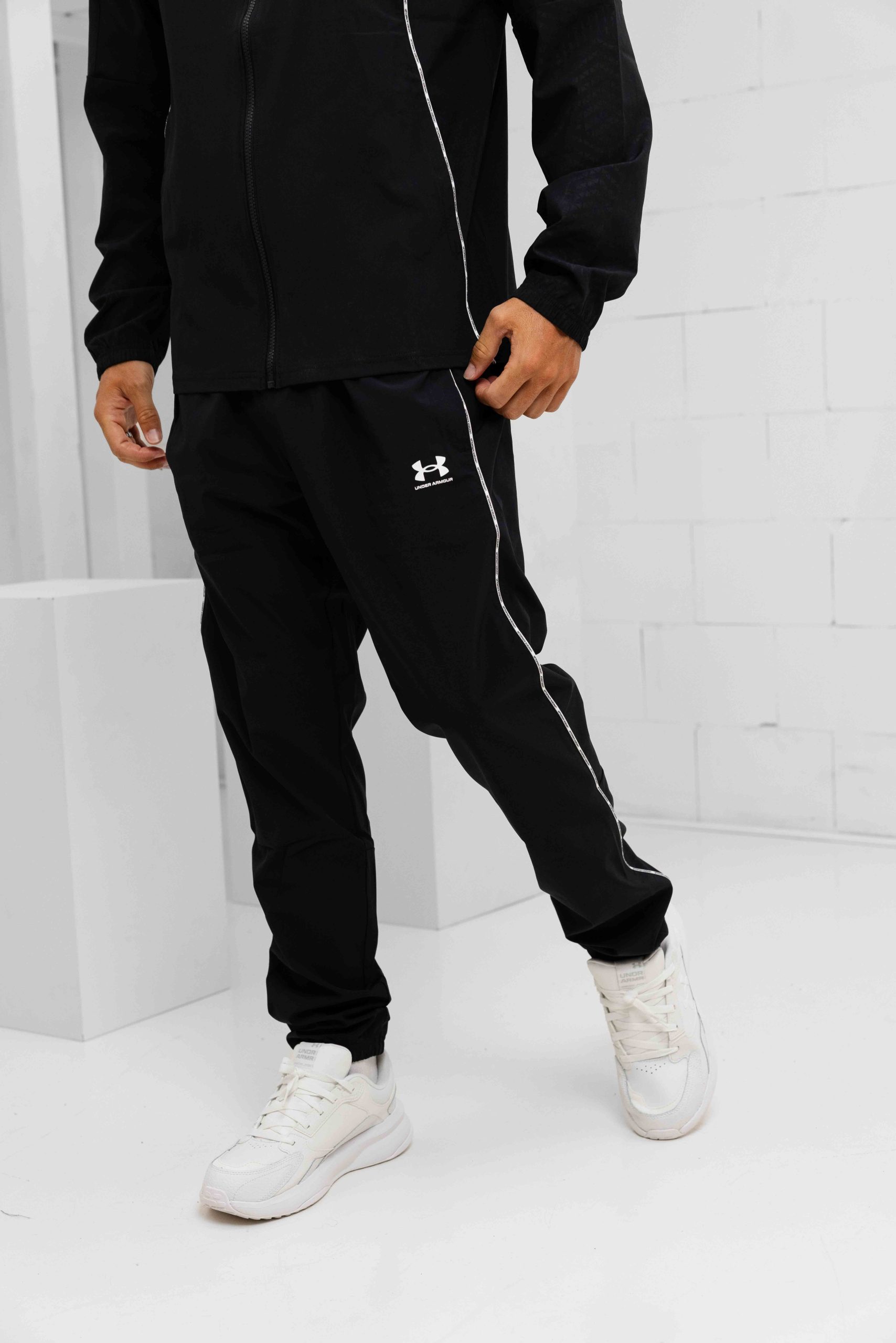 Under Armour Challenger Pro Trainingspak Heren Zwart/Wit