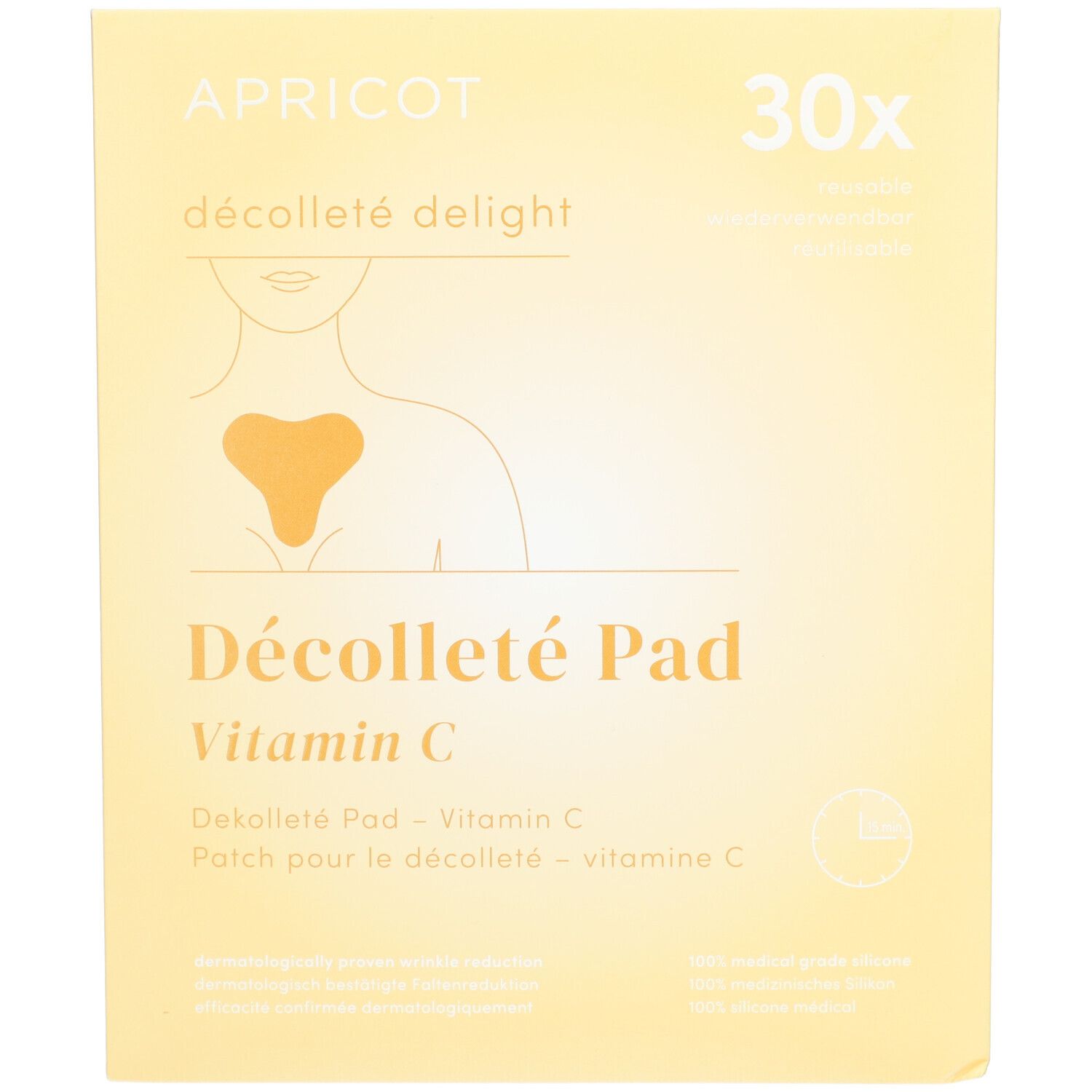 APRICOT Dekolleté Pad mit Vitamin C 