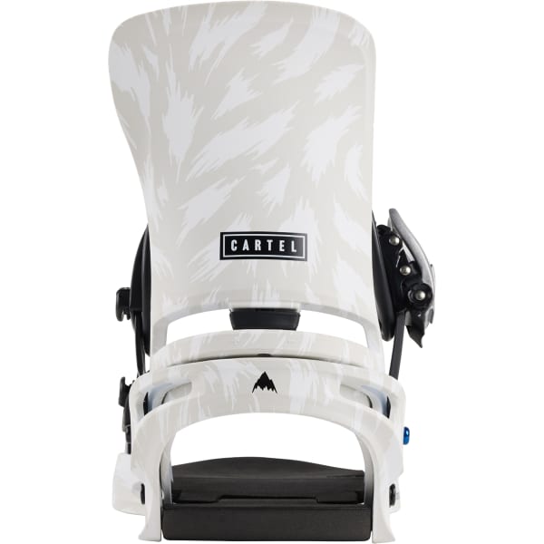 Fixation snowboard BURTON CARTEL GRAY/WHITE
