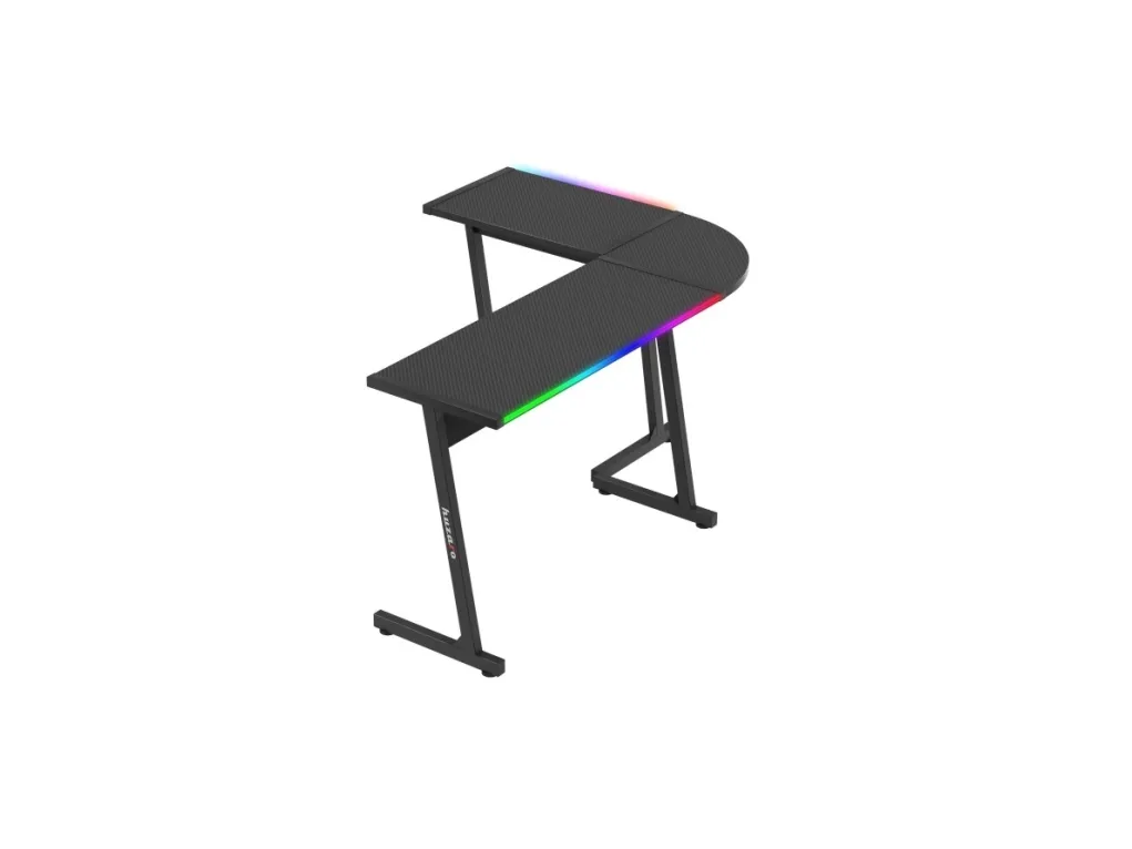 Huzaro Hero 6.0 Balck RGB gaming-skrivebord