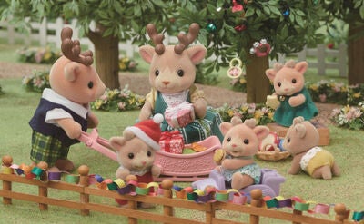 Sylvanian Families Figursett Reinsdyrfamilie