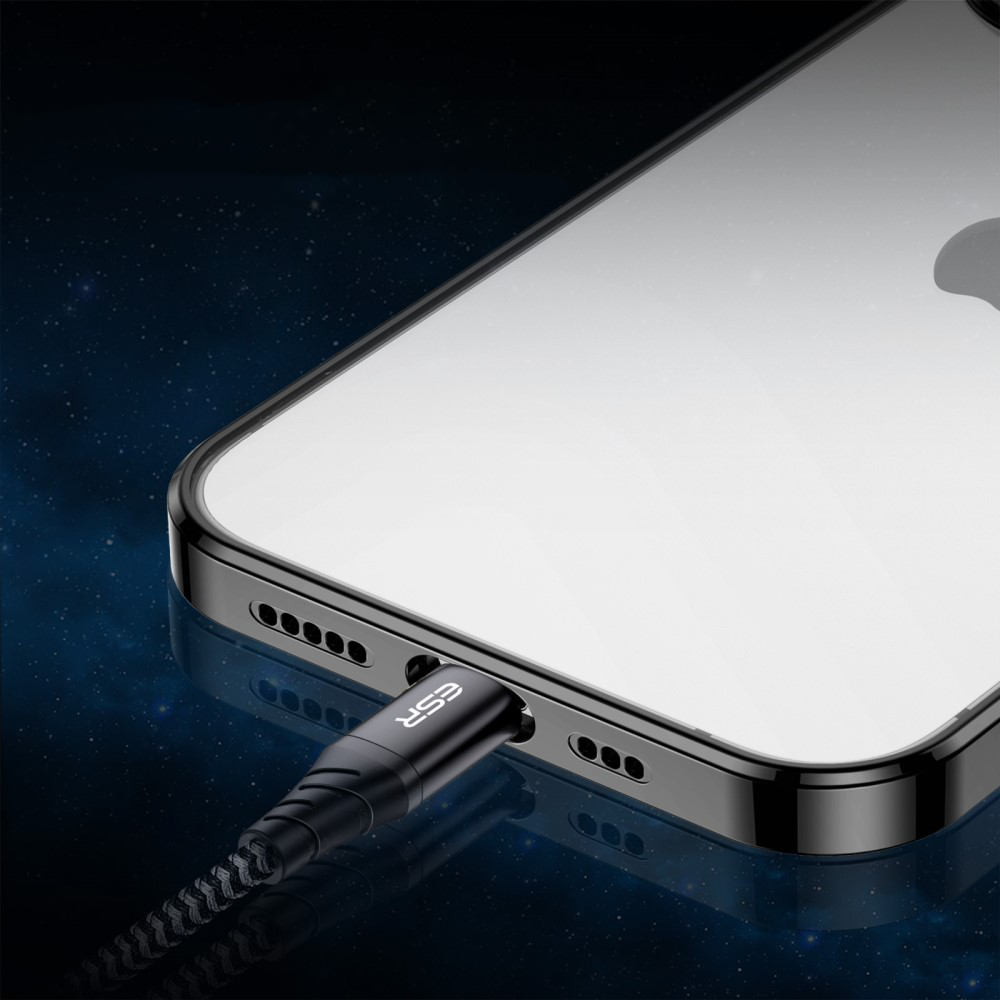 iPhone 13 Pro Project Zero Series Hülle TPU Bumper   Air Cushion Fallschutz - Transparent / Schwarz