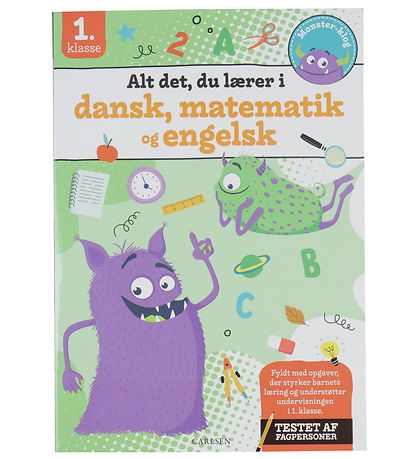 Forlaget Carlsen Opgavebog - Alt det du l?rer i Dansk, Matematik