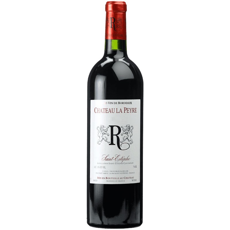 Château LA PEYRE 2015 - Saint-Estèphe - Cru Artisan - par Carton de 12 bouteilles 75 cl