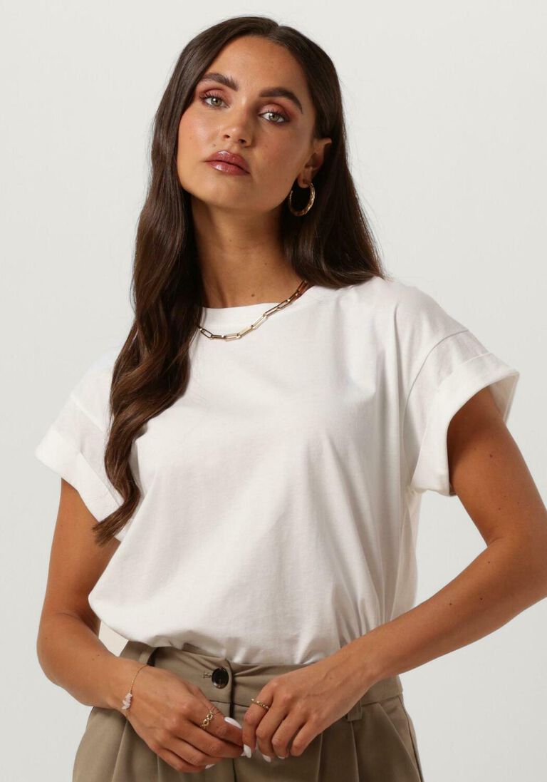 MODSTR\u00D6M witte modstr&ouml;m t-shirt brazilmd short t-shirt
