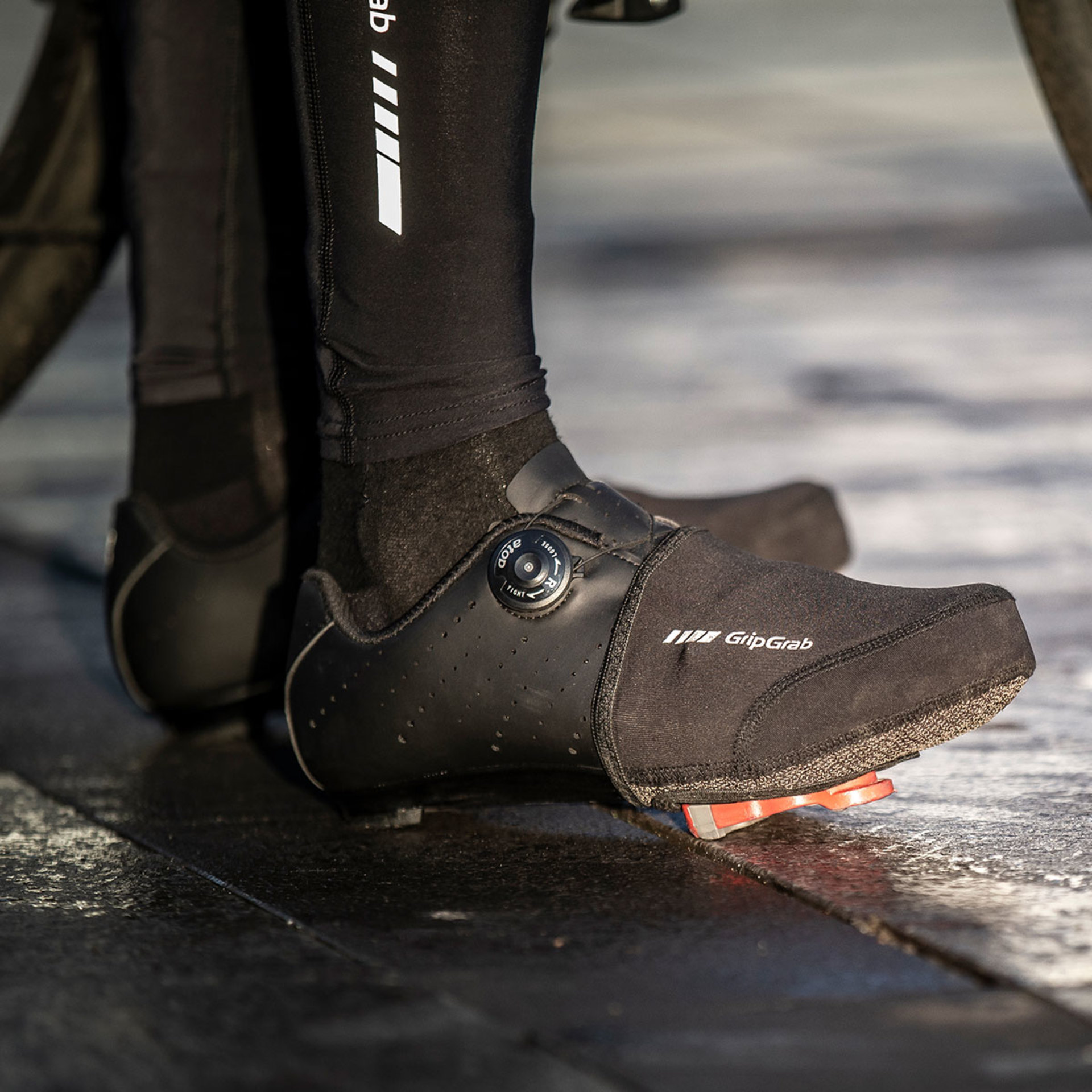 GripGrab Windproof Toe Cover Zwart