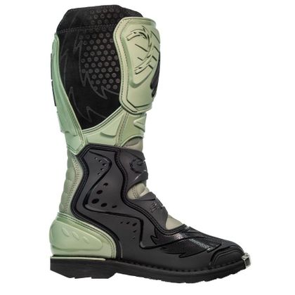 Bottes cross Sidi AGUEDA 2025 - Vert / Noir