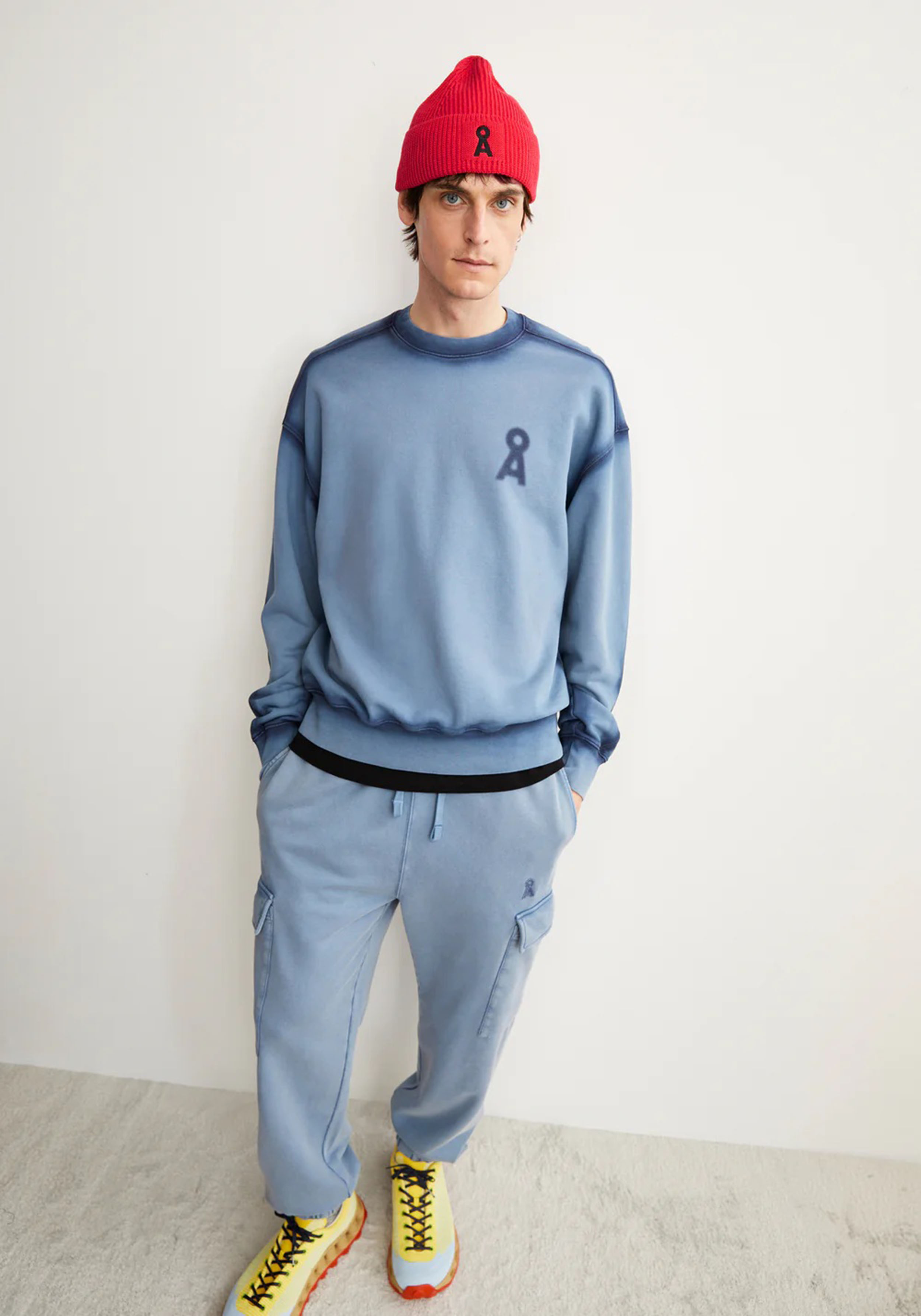 Armedangels Sweathose Iconic Å Baasti Cargo Nightshadow Washed