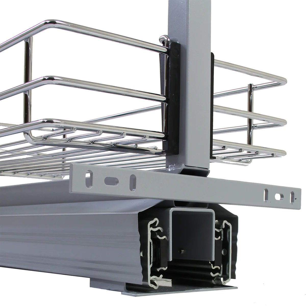 KuKoo Garde-Manger Coulissant de Cuisine – 190-220cm Hauteur Kukoo