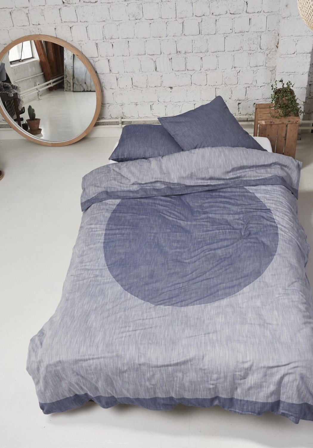 Journey Living Kissenbezug Arthur Dark Blue