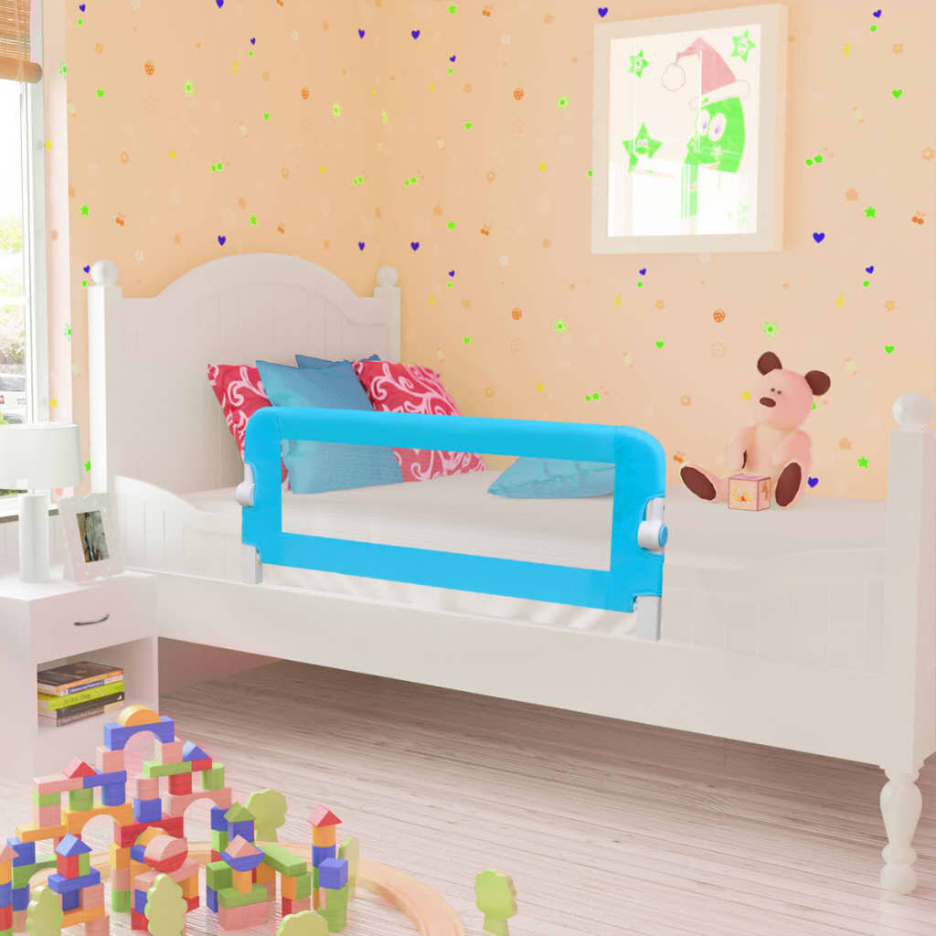 Bedhek, 102 x 42 cm, blauw