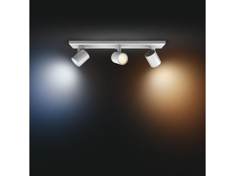 Philips Hue White Ambiance Runner 3er-Spot Weiss Flexibles Licht für jeden Raum