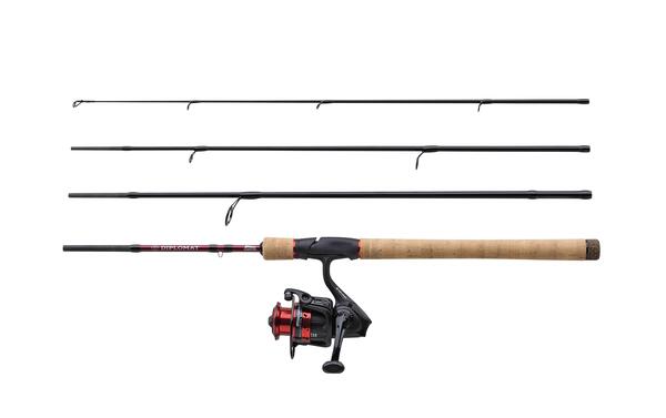 Combo de voyage Abu Garcia Diplomat V2 4-brins
