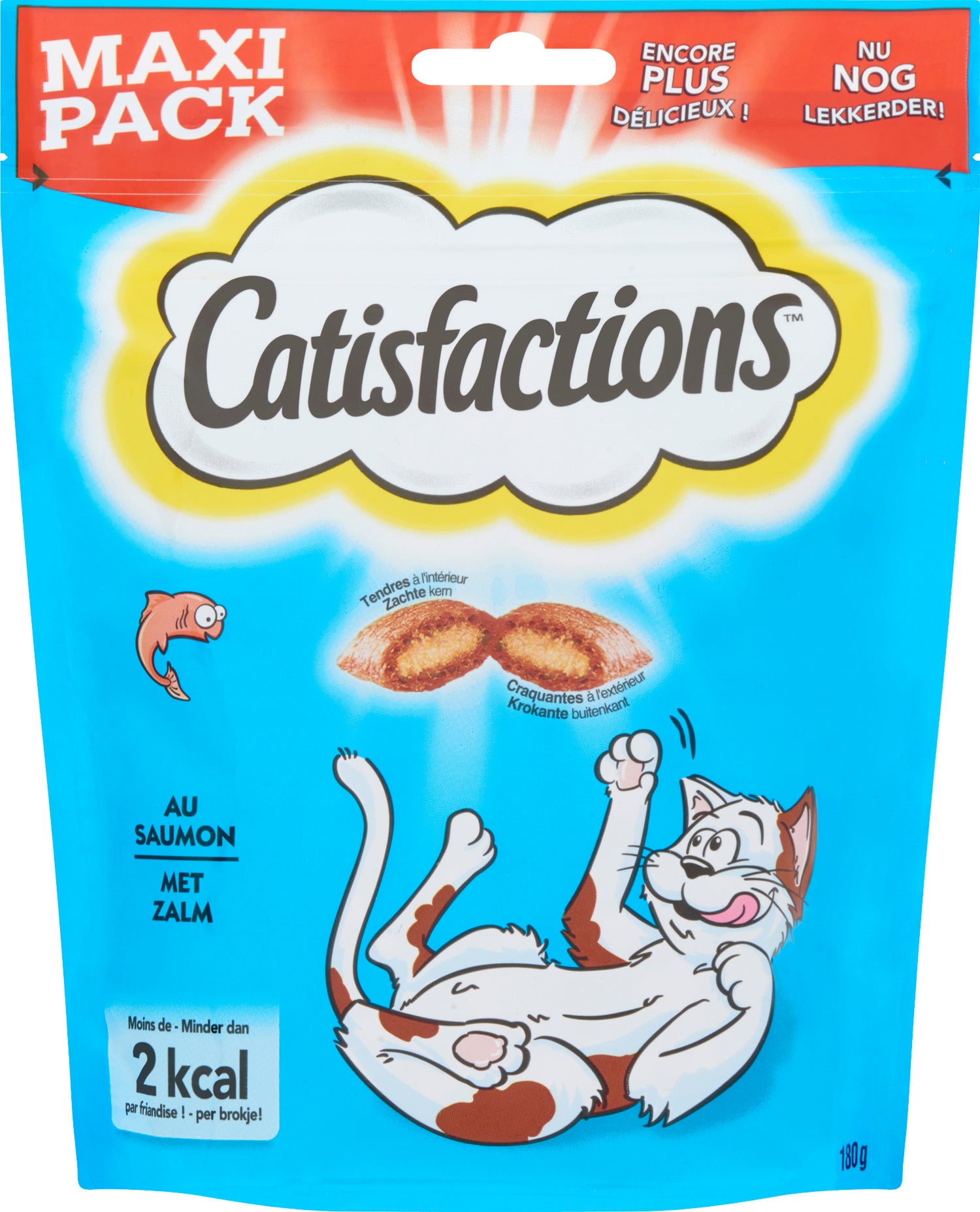 Catisfactions kattensnack zalm 180 g