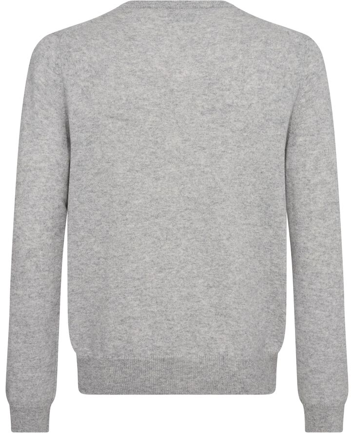 Magasin du Nord Collection Mads 1 - 100% Cashmere Light grey melange