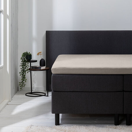 Hoeslaken Luna Stretch - Topper - 2-PACK