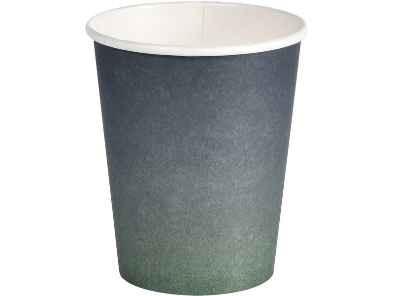 BioPak Einwegbecher Urban 240 ml, 40 Stück Becher aus nachwachsendem Material