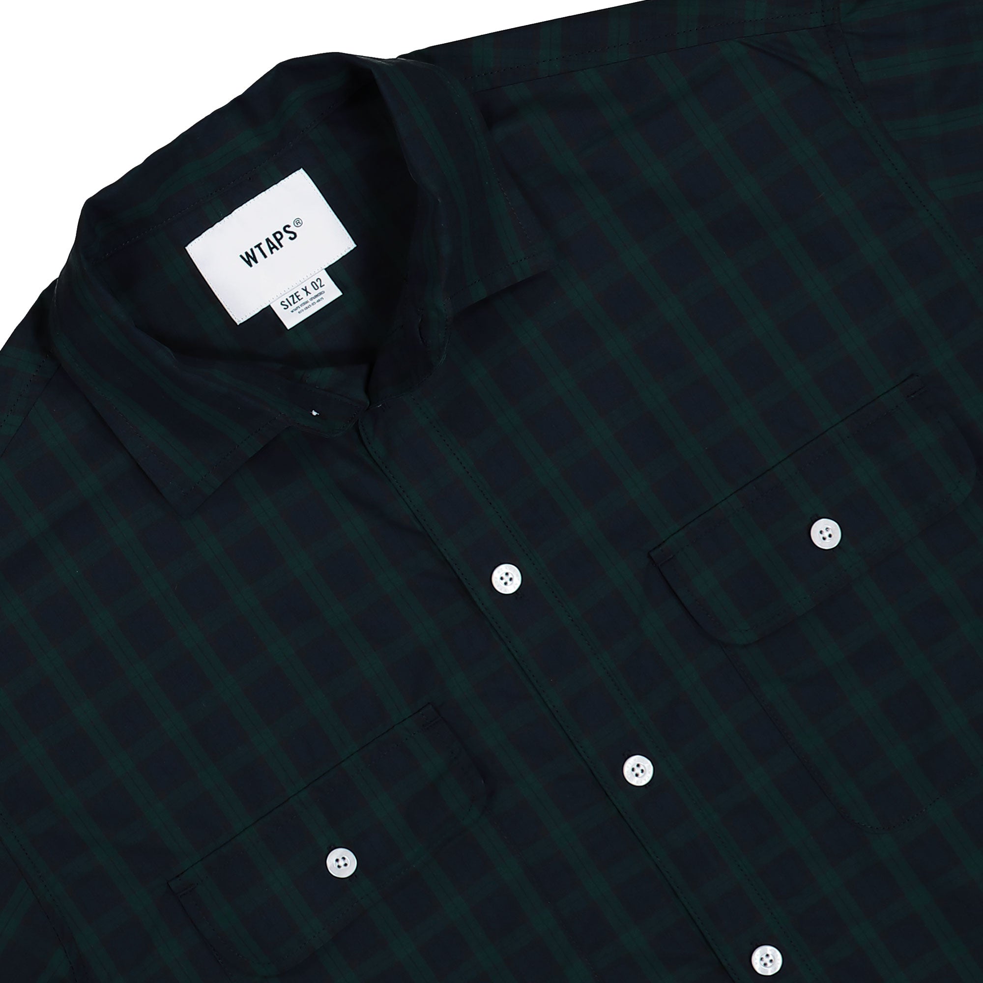 WTAPS<br>WCPO 01 / LS / Cotton. Broadcloth. Textile
