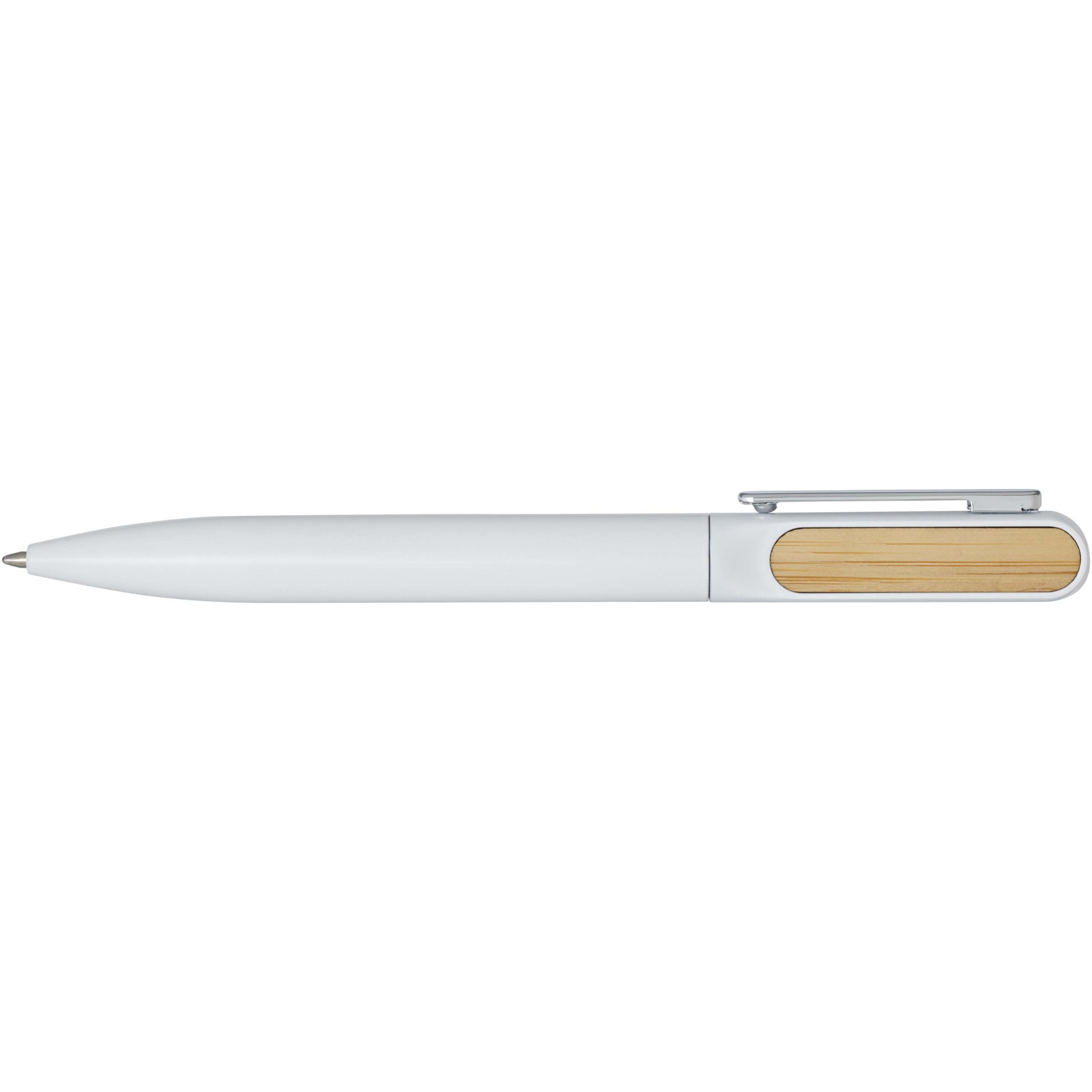 PF Concept 107914 - Stylo bille en aluminium recyclé Blanca