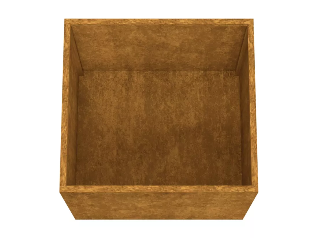 Jardinière bac lit surélevé marron 42 x 40 x 39 cm 02_0038977