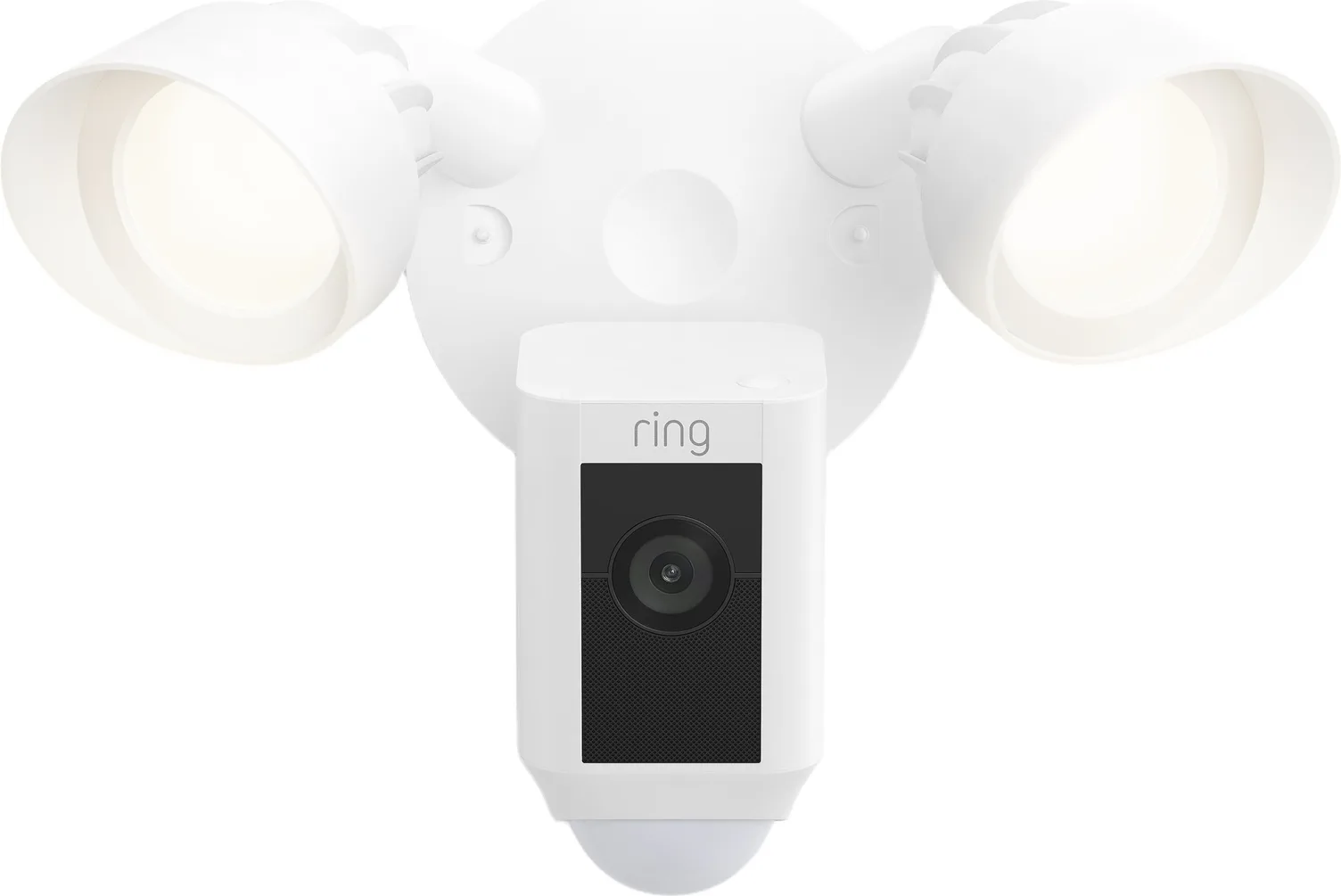 Ring Floodlight Cam Wired Plus Blanc Caméra de surveillance