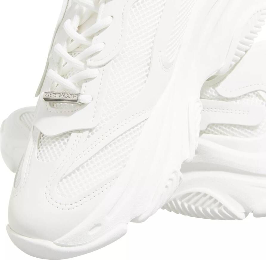 STEVE MADDEN Possession-E white Wit Kunststof Lage sneakers Dames