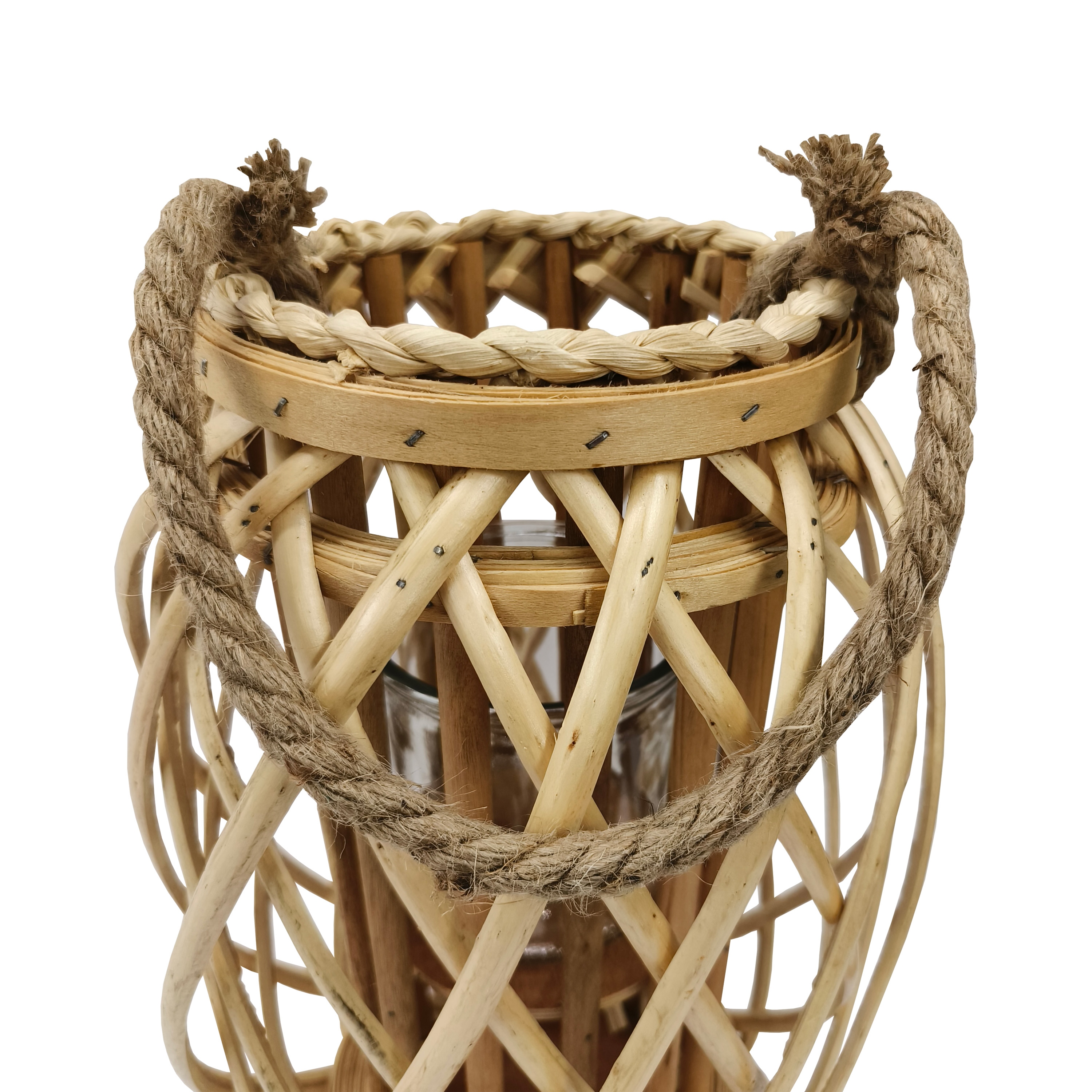 Laterne Bambus 26 x 40 cm natur