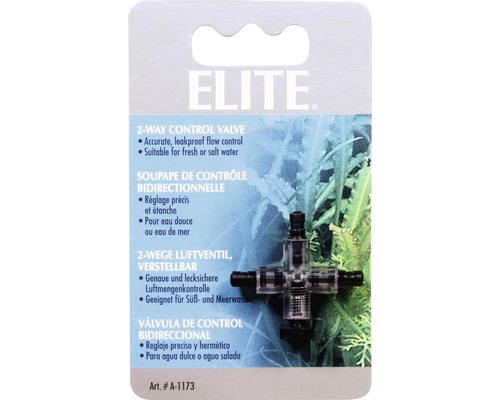 Elite kunststof 3-wegkraan