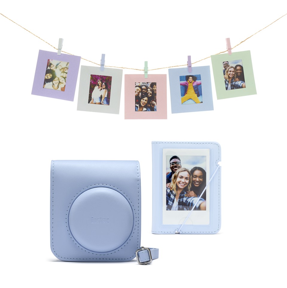 Fuji - Instax Mini 12 Instant Camera - Pastel Blue
