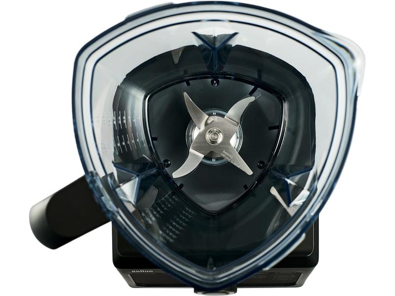 Braun Standmixer PowerBlend 9 JB 9040, Schwarz Standmixer mit 18 Programmen