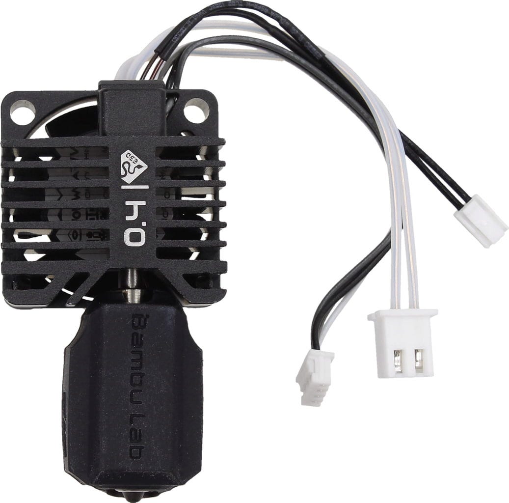 E3D  DiamondBack Complete HotEnd für Bambu Lab X1E, 0,4 mm    Verschleißfester Drop-in Ersatz Hotend für Bambu Lab X1E
