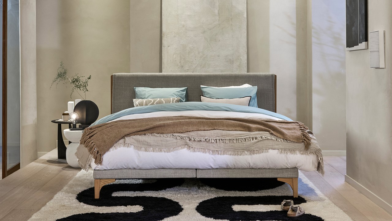 Bed Element Mind met Cool Motion 6 matrassen natural