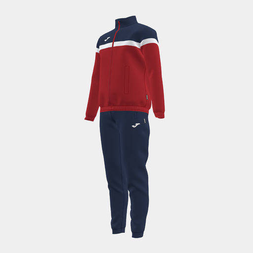 Conjunto de treino Joma Danubio azul marinho e vermelho