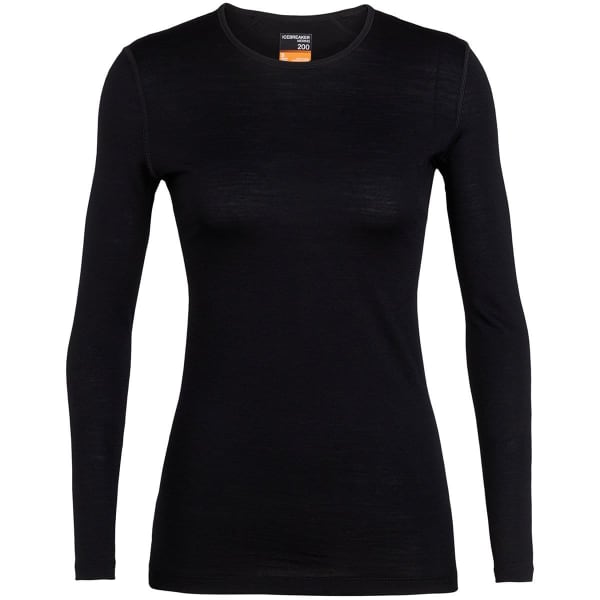 T-shirt thermique ICEBREAKER 200 OASIS LS CREWE W BLACK
